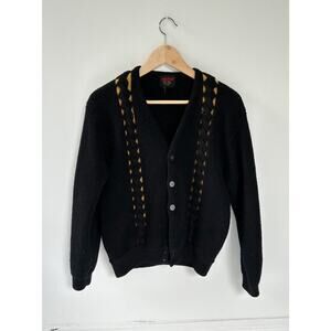 Vintage 1970s Tarleton 100% Wool Cardigan Sweater Women's Small